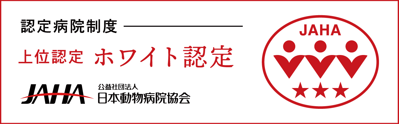 公益社団法人 日本動物病院協会 認定病院制度 - ホワイト認定★★★